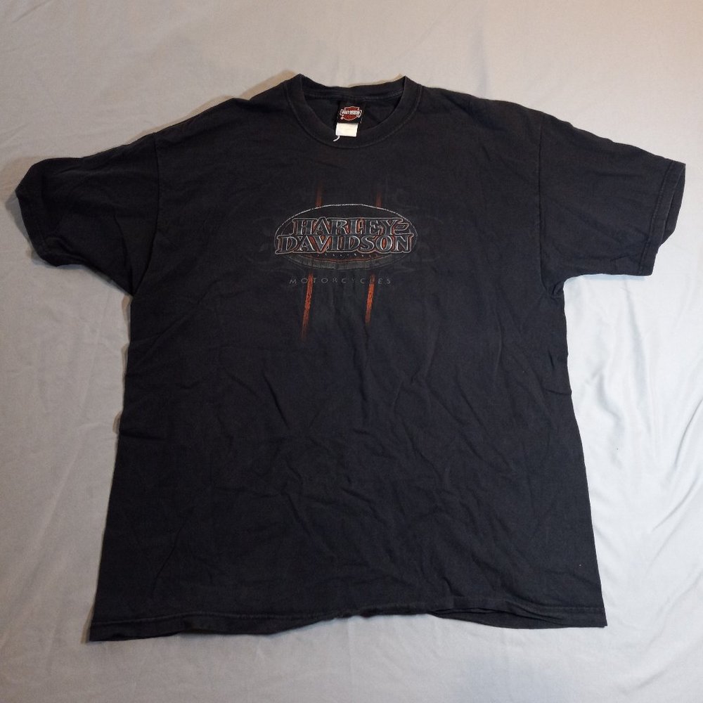 10th anniversary harley davidson of saudi arabia 2007 mens 2xl 100% cotton